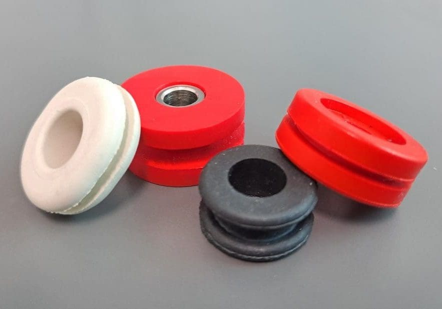Silicone Rubber moulded Grommets