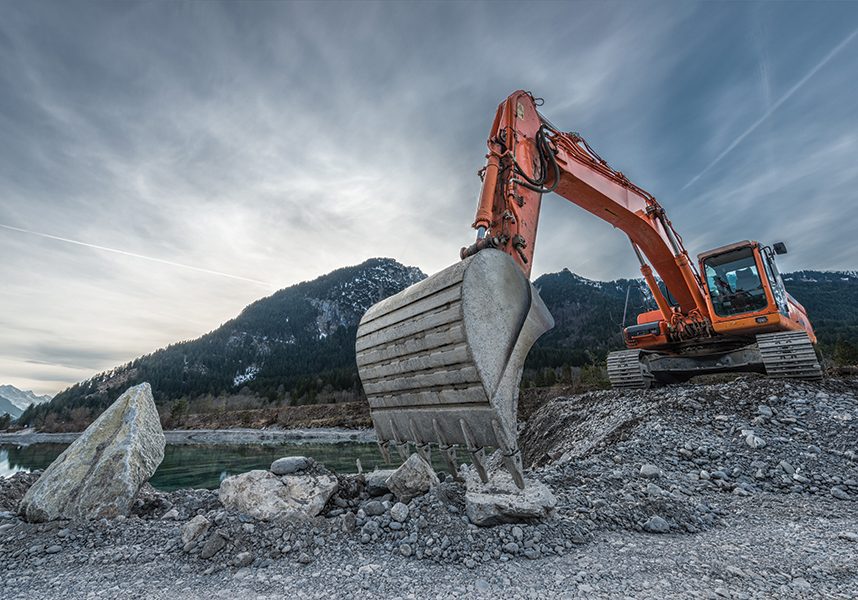 orange-digger Construction industry